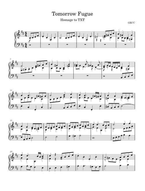 TXT Fugue