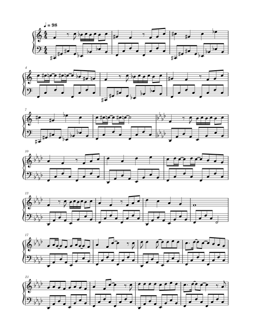 We are one name xD – me We Are Number One but its an epic romantic piano version  1