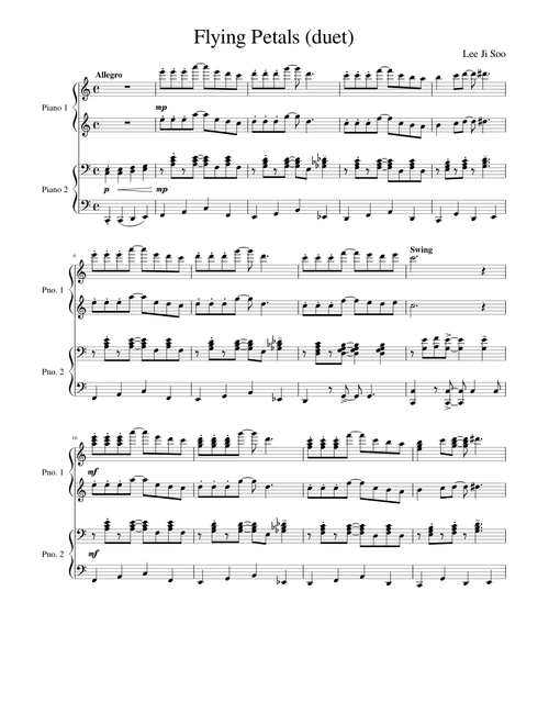 Flying Petals (duet)