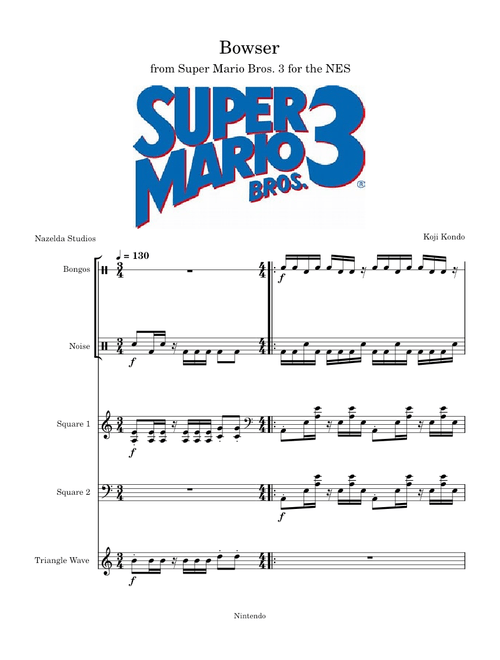 Bowser - Super Mario Bros. 3 – Koji Kondo