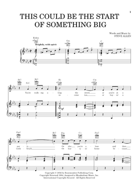 Free Steve Allen sheet music | Download PDF or print on MuseScore.com