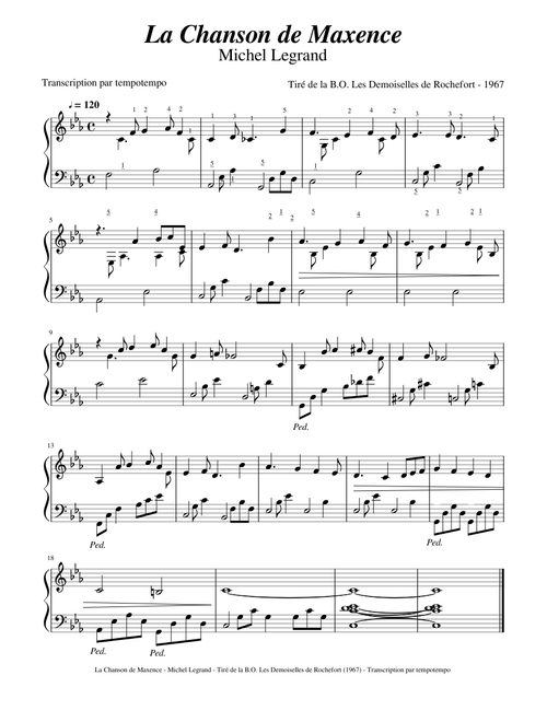 La Chanson de Maxence