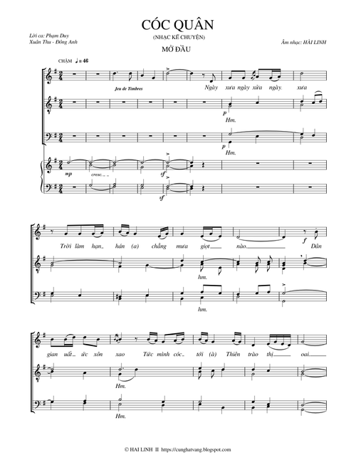 CÓC QUÂN - Hải Linh