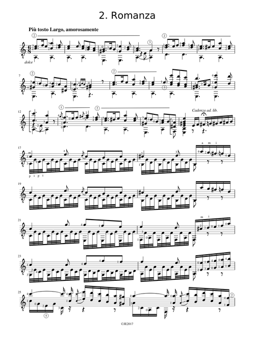Paganini Grande Sonata M.S.3 Romanza REVISED