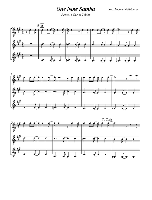 One Note Samba