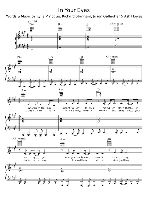 In your eyes - Kylie Minogue