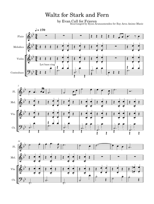 Waltz for Stark and Fern – Evan Call
