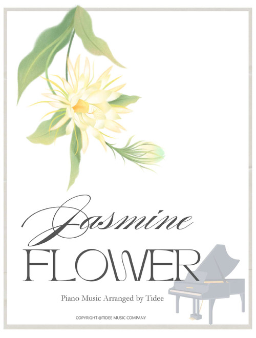 Jasmine Flower 茉莉花 (Arr. Tidee) - Chinese Folk Song (Easy Piano)