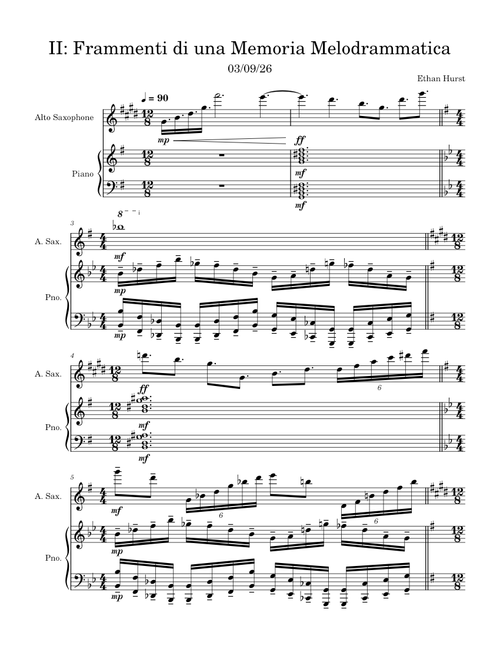 Alto Saxophone Solo 2 – efhurst40