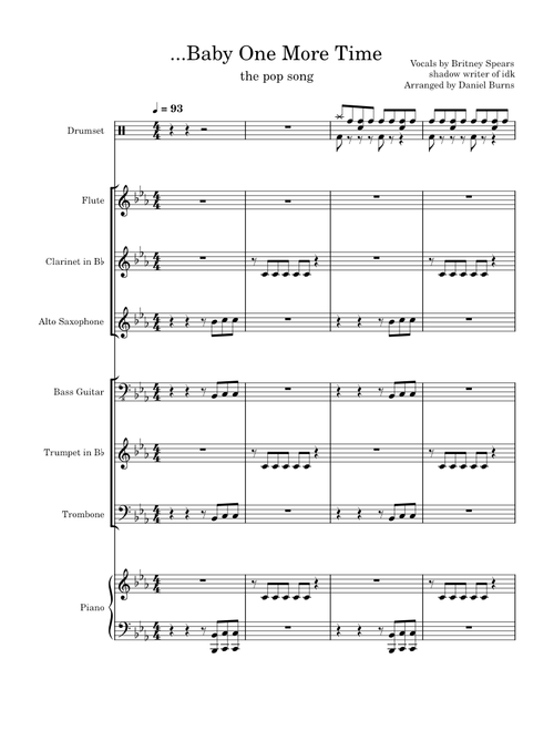 Hit Me Baby One More Time – Britney Spears baby on more time (finished) class comp