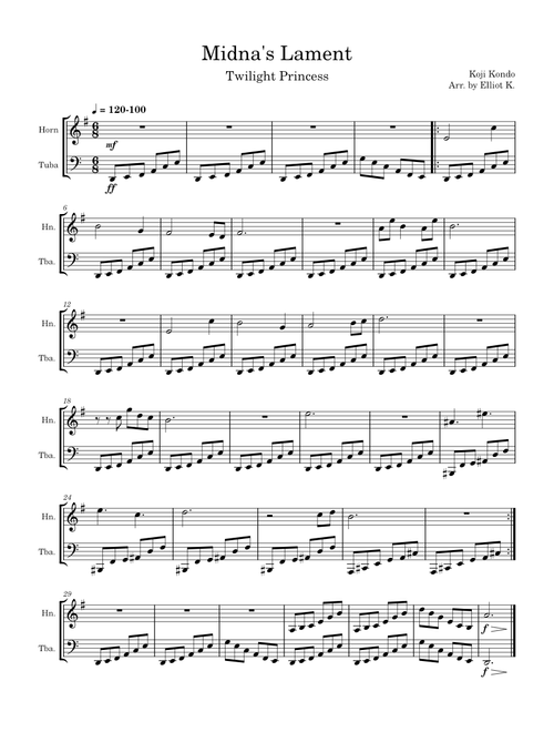Midna's Lament – Koji Kondo, 近藤 浩治