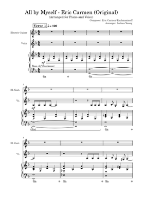 Free Eric Carmen sheet music | Download PDF or print on MuseScore.com