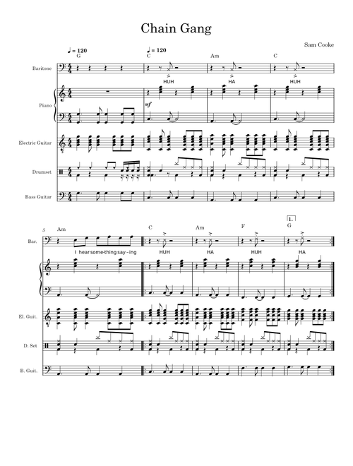 Chain gang – Sam Cooke