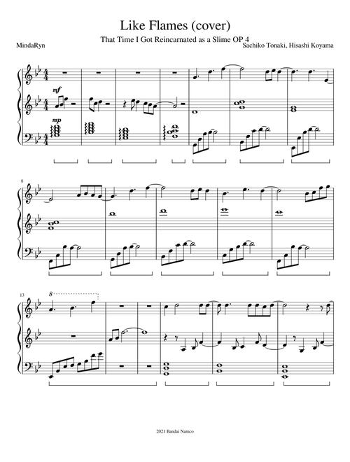 Like Flames (cover)