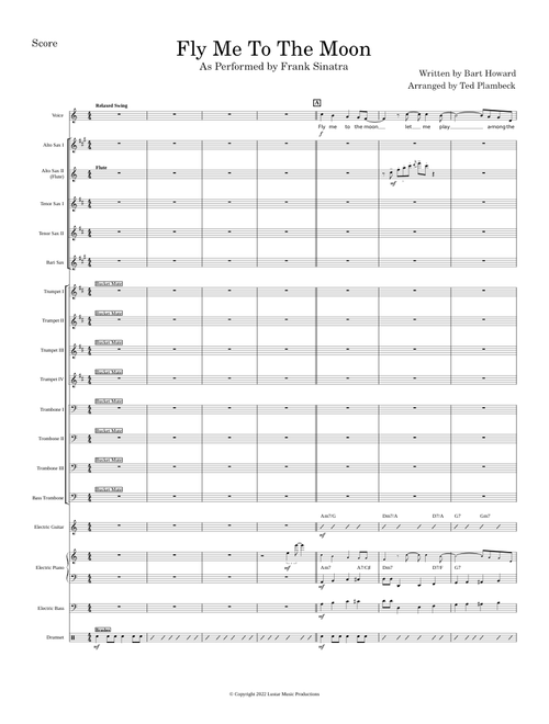 Fly Me To The Moon "In Other Words" – Bart Howard/Frank Sinatra