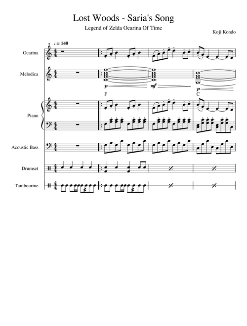 Lost Woods - Saria's Song