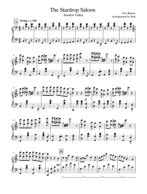 Stardew Valley - The Stardrop Saloon