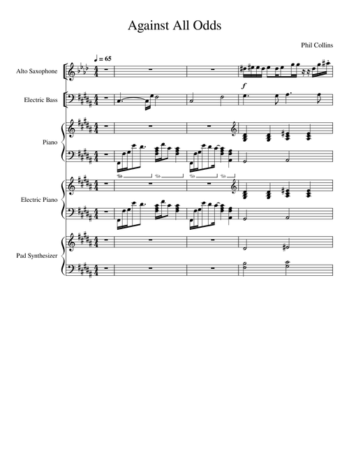 Against All Odds- Phil Collins