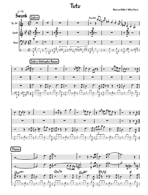 Tutu – Marcus Miller