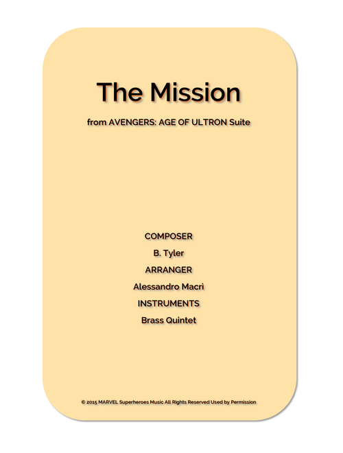 The Mission (Arr. Alessandro Macrì) - Brian Tyler (Brass Ensemble)