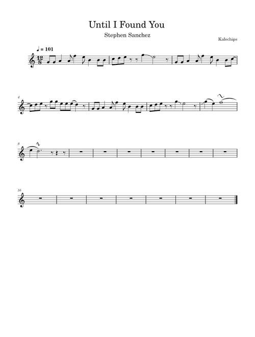 Until I Found You – Stephen Sanchez Until I Found You (Chorus) Stephen Sanchez