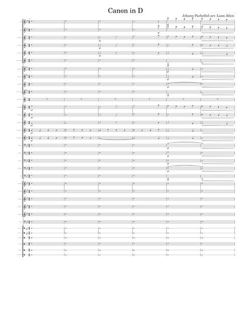 Canon and Gigue in D major, P.37 – Johann Pachelbel Canon in D Marching Arrangement
