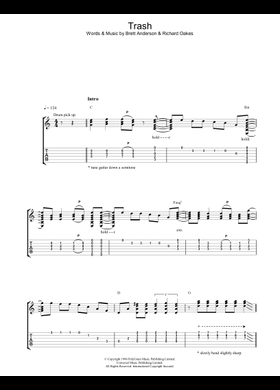 Free Suede sheet music | Download PDF or print on MuseScore.com