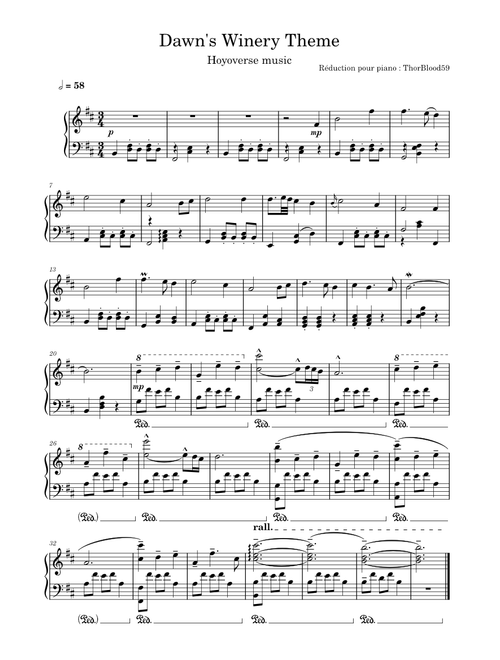 Genshin Impact (Dawn Winery Theme) – Yu-Peng Chen