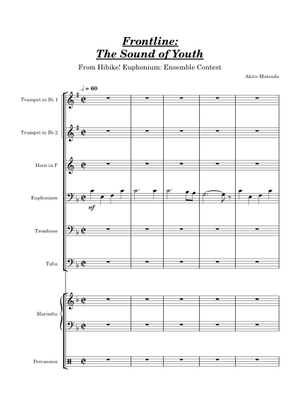 Frontline: The Sound of Youth (Hibike! Euphonium Contest OVA) Sheet ...