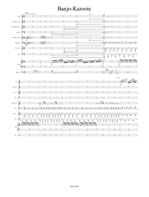 Banjo-Kazooie Medley – Grant Kirkhope Arr. Justin Gauthier (me!)