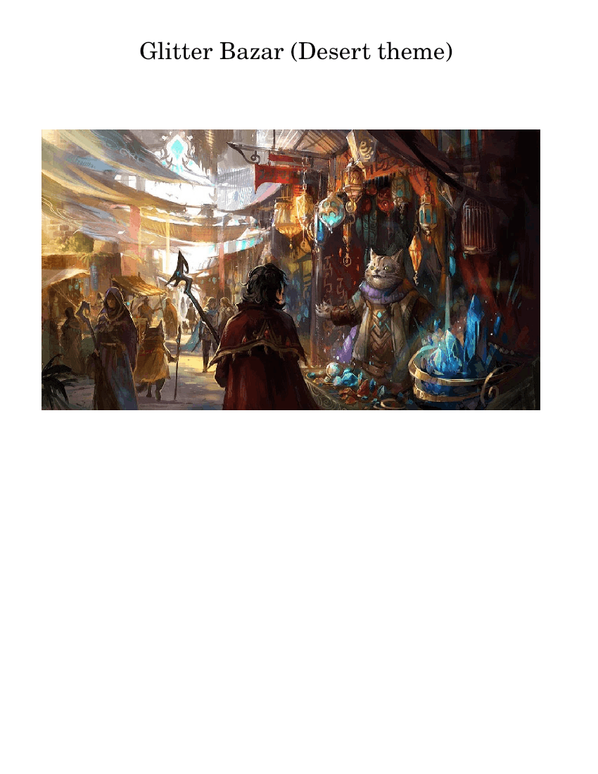 Glitter Bazaar Sheet music for Trombone, Tuba, Flute, Oboe & more instruments (Mixed Ensemble