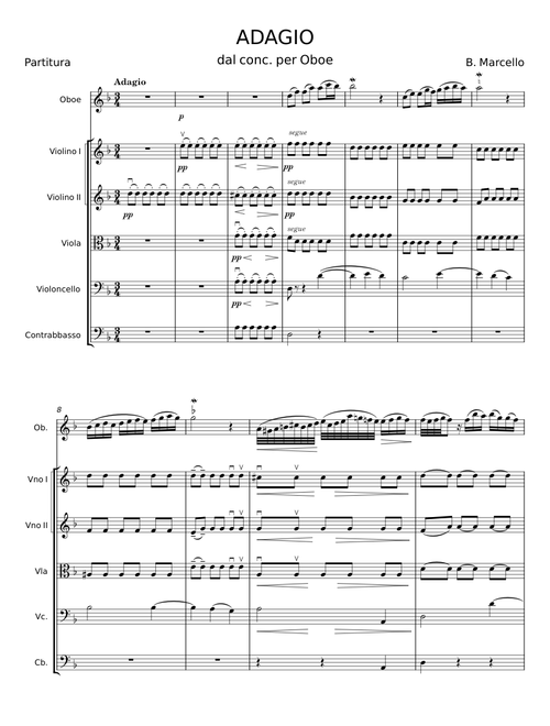 Adágio and Allegro - Benedetto Marcello