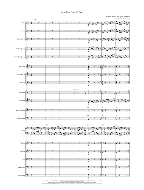 Another Day Of Sun (Arr. Brian Pesoth) - Justin Hurwitz (Large Ensemble)
