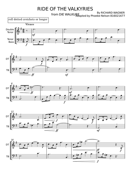 Ride of the Valkyries (Concert Version) - Richard Wagner