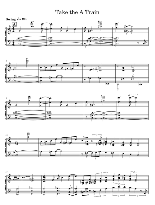 Take the A Train - Oscar Peterson.mscz