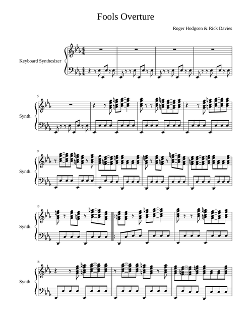 Fools Overture