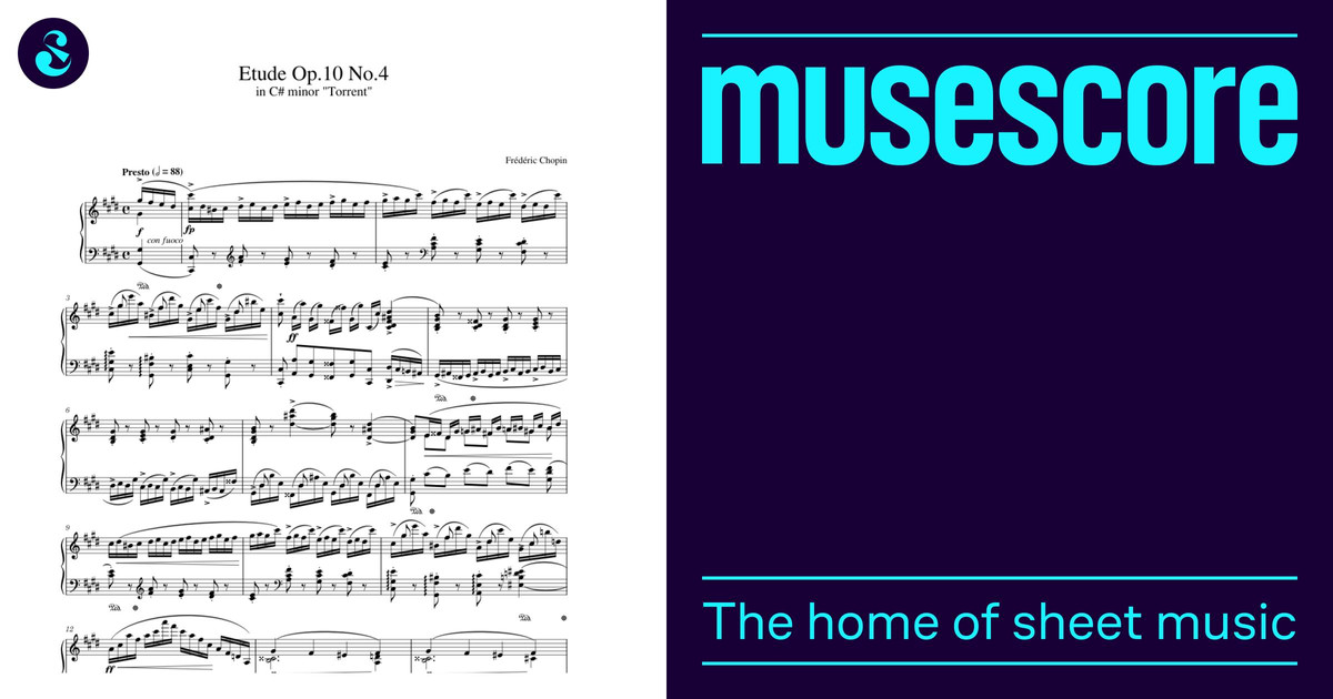 Etude Op.10 No.4 in C# minor Etude Op.10 No.4 in C# minor