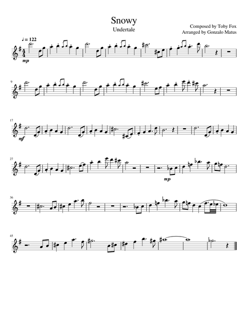 Snowy - Violin Solo