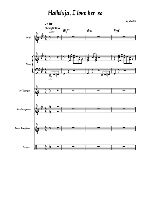 Hallelujah i love her so – Ray Charles Halleluja,_I_love_her_so