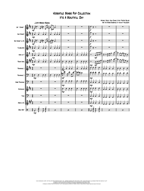 It's A Beautiful Day (Arr. Kevin P Holdgate) - Michael Buble (Brass Ensemble)