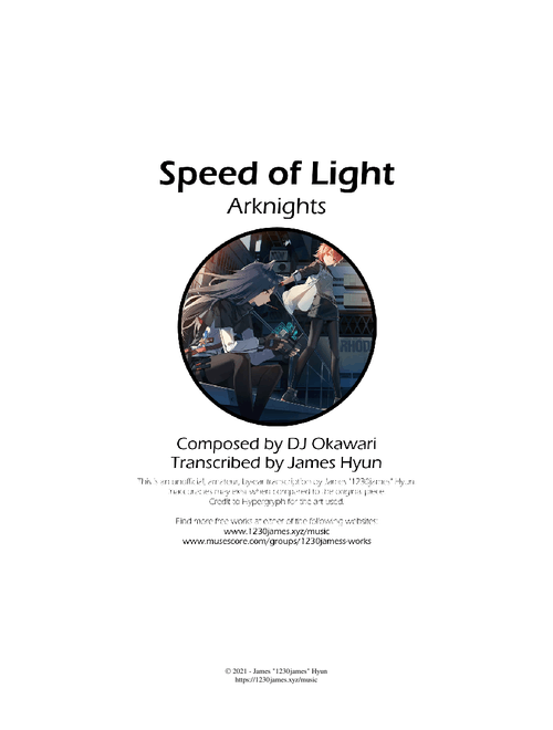 Arknights - Speed of Light