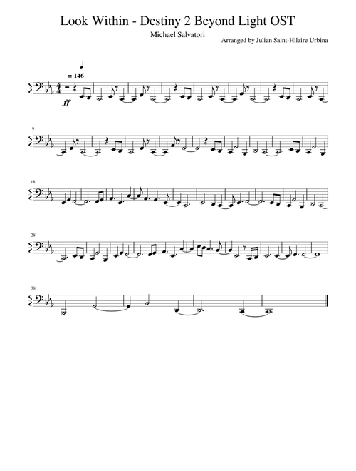 Look Within - Destiny 2 OST WIP