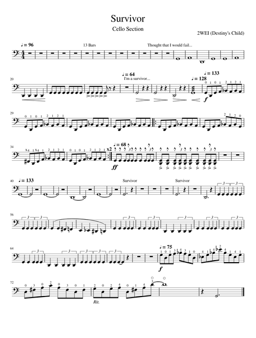 Survivor - cello