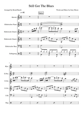 Free Gary Moore sheet music | Download PDF or print on MuseScore.com Free Gary Moore sheet music | Download PDF or print on MuseScore.com