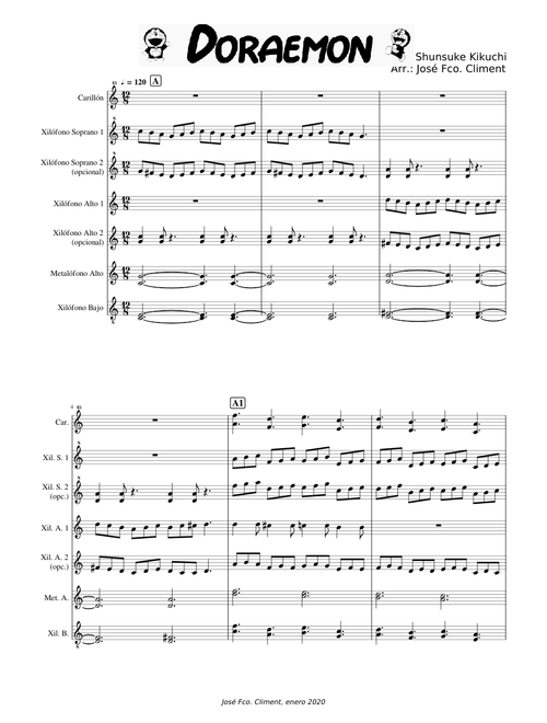 Doraemon (7 voces)