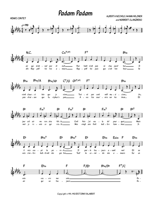 Padam Padam-Edith Piaf