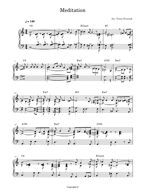 Meditation (Mediticao) – Antônio Carlos Jobim