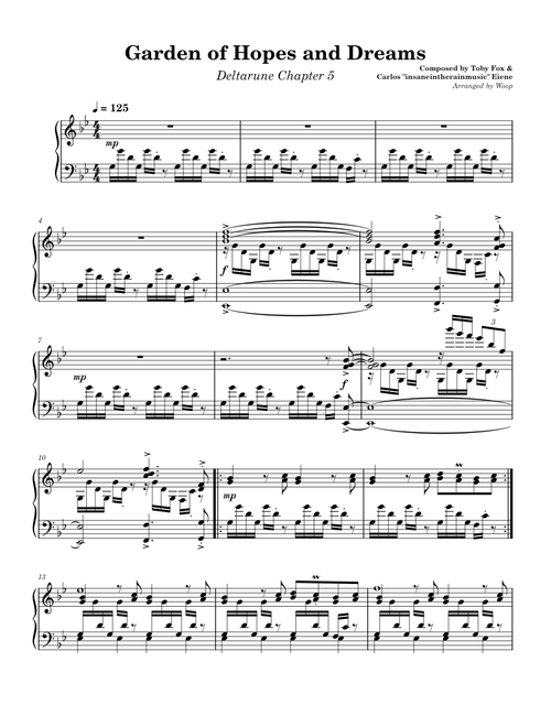 Garden of Hopes and Dreams – Deltarune Chapter 5