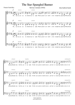 Play Official version of The Star Spangled Banner Sheet Music by John ...