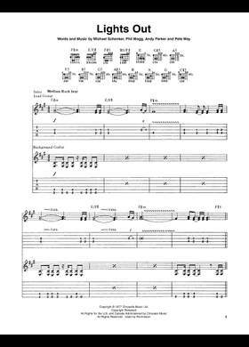 Free UFO sheet music | Download PDF or print on Musescore.com